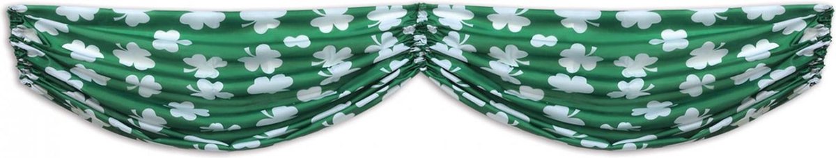 360 DEGREES - Groene slinger met klaver motief 150 cm - Decoratie > Slingers en hangdecoraties